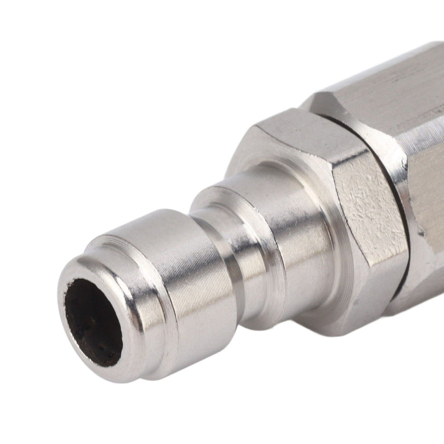 56MM Sewer Jet Nozzle 5000PSI 1 Front 6 Rear Stainless Steel Sewer Jet Nozzle for Pipe Unclogging Toilet Clog Remover