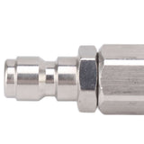 56MM Sewer Jet Nozzle 5000PSI 1 Front 6 Rear Stainless Steel Sewer Jet Nozzle for Pipe Unclogging Toilet Clog Remover - Extra Image