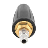 Pressure Washer Turbo Nozzle 1/4in Quick Connect Ceramic Core Copper 3000PSI Rotating Turbo Nozzle Black - Extra Image