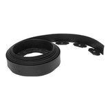 Landscape Edging Kit Lawn Edging Include 15 Spikes PE Garden Edging Border for Landscaping Flower Gardens Lawn - Front View