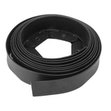 Landscape Edging Kit Lawn Edging Include 15 Spikes PE Garden Edging Border for Landscaping Flower Gardens Lawn - Close-Up Angle