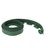 Landscape Edging Kit Lawn Edging Include 15 Spikes PE Garden Edging Border for Landscaping Flower Gardens Lawn - 45-Degree Angle