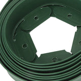 Landscape Edging Kit Lawn Edging Include 15 Spikes PE Garden Edging Border for Landscaping Flower Gardens Lawn - Extra Image
