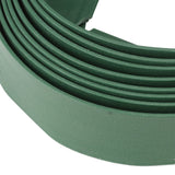 Landscape Edging Kit Lawn Edging Include 15 Spikes PE Garden Edging Border for Landscaping Flower Gardens Lawn - Extra Image