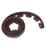 Landscape Edging Kit Lawn Edging Include 15 Spikes PE Garden Edging Border for Landscaping Flower Gardens Lawn