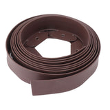 Landscape Edging Kit Lawn Edging Include 15 Spikes PE Garden Edging Border for Landscaping Flower Gardens Lawn