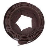 Landscape Edging Kit Lawn Edging Include 15 Spikes PE Garden Edging Border for Landscaping Flower Gardens Lawn