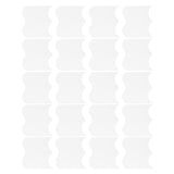 20PCS Interlocking Landscaping Edging Kit Weatherproof Garden Landscape Edging Border Hammer in Lawn Edge White