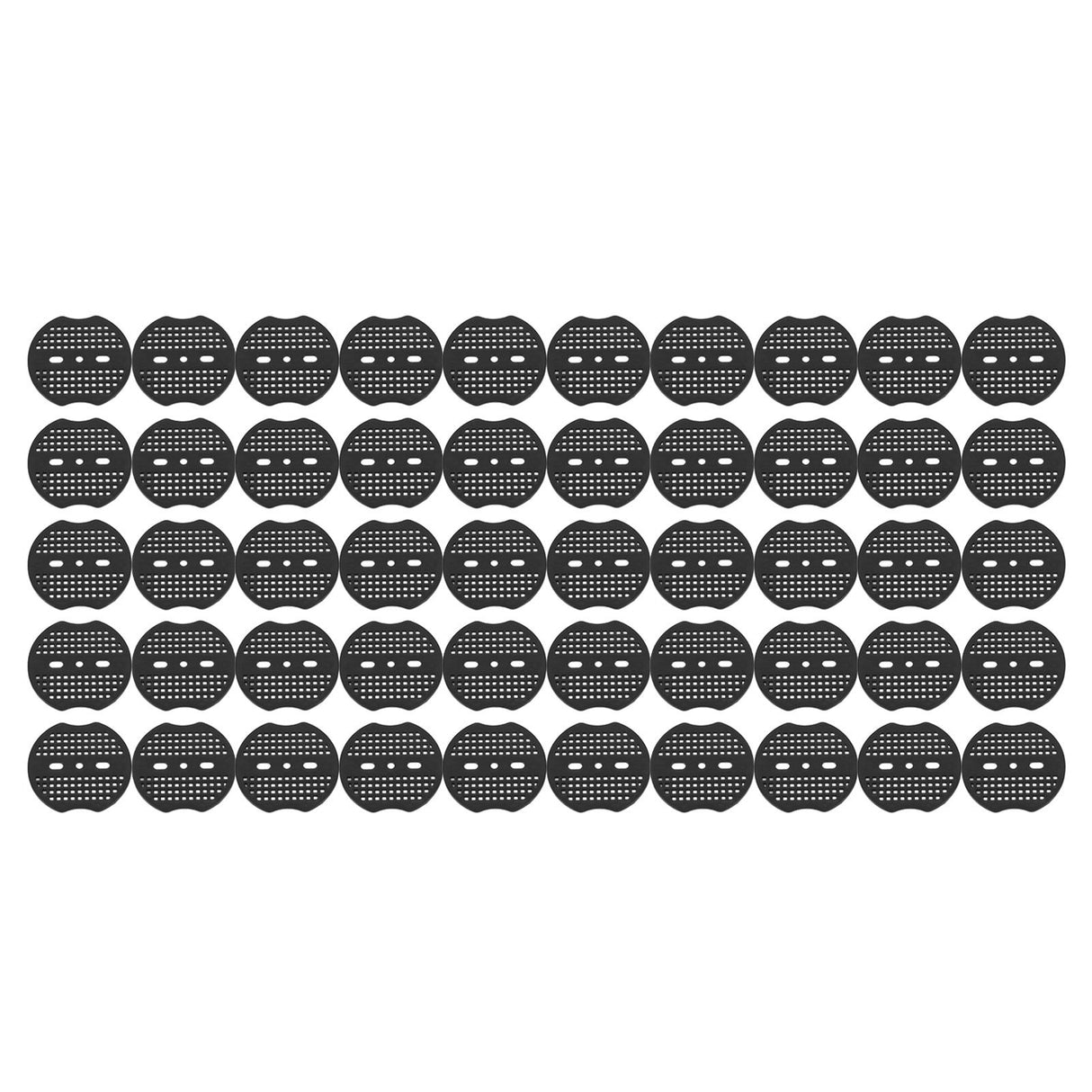Garden Stakes Gasket Landscape Plastic Gasket Garden Stakes Pad for Weed Barrier Create Sturdier Hold 50pcs