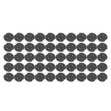 Garden Stakes Gasket Landscape Plastic Gasket Garden Stakes Pad for Weed Barrier Create Sturdier Hold 50pcs - Front View