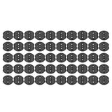 Garden Stakes Gasket Landscape Plastic Gasket Garden Stakes Pad for Weed Barrier Create Sturdier Hold 50pcs - 45-Degree Angle