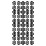 Garden Stakes Gasket Landscape Plastic Gasket Garden Stakes Pad for Weed Barrier Create Sturdier Hold 50pcs