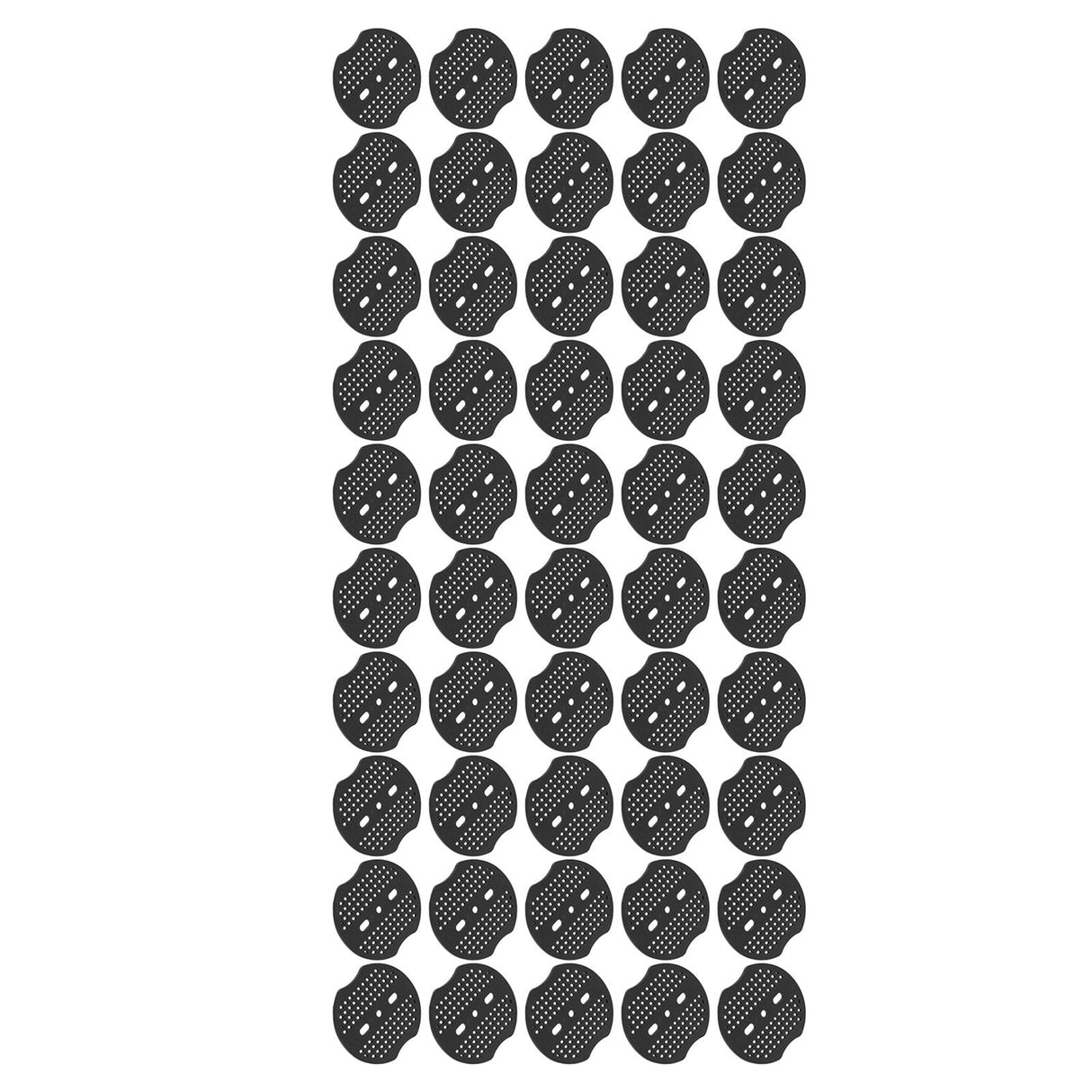 Garden Stakes Gasket Landscape Plastic Gasket Garden Stakes Pad for Weed Barrier Create Sturdier Hold 50pcs