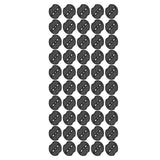 Garden Stakes Gasket Landscape Plastic Gasket Garden Stakes Pad for Weed Barrier Create Sturdier Hold 50pcs
