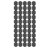 Garden Stakes Gasket Landscape Plastic Gasket Garden Stakes Pad for Weed Barrier Create Sturdier Hold 50pcs