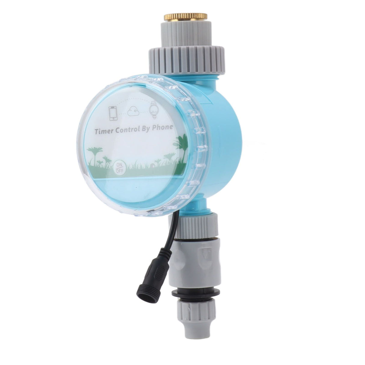 Sprinkler Timer Plastic WiFi and Bluetooth Control IP68 Garden Irrigation Timer for Garden Farm Park