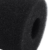 5PCS Pool Filter Sponge PU Sponge Black Reusable Washable Cylindrical Simming Pool Filter Foam for Pool Pump S