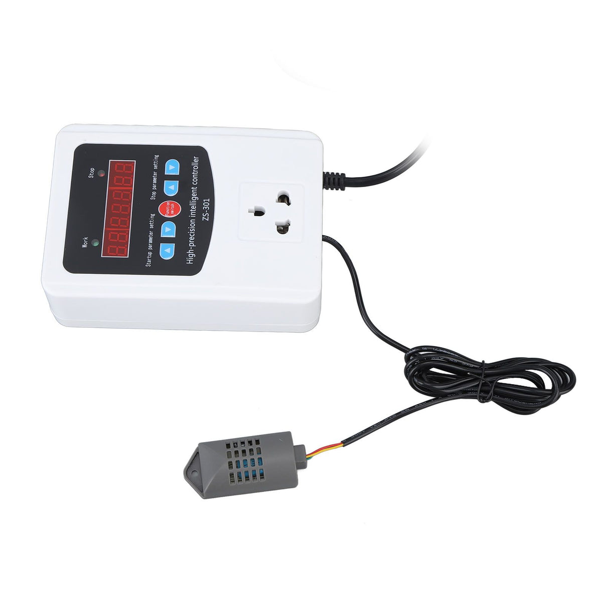 1500W Digital Humidity Controller LCD Display Humidistat Plastic Timing Air Humidity Controller for Home Farm Greenhouse AU Standard 220V