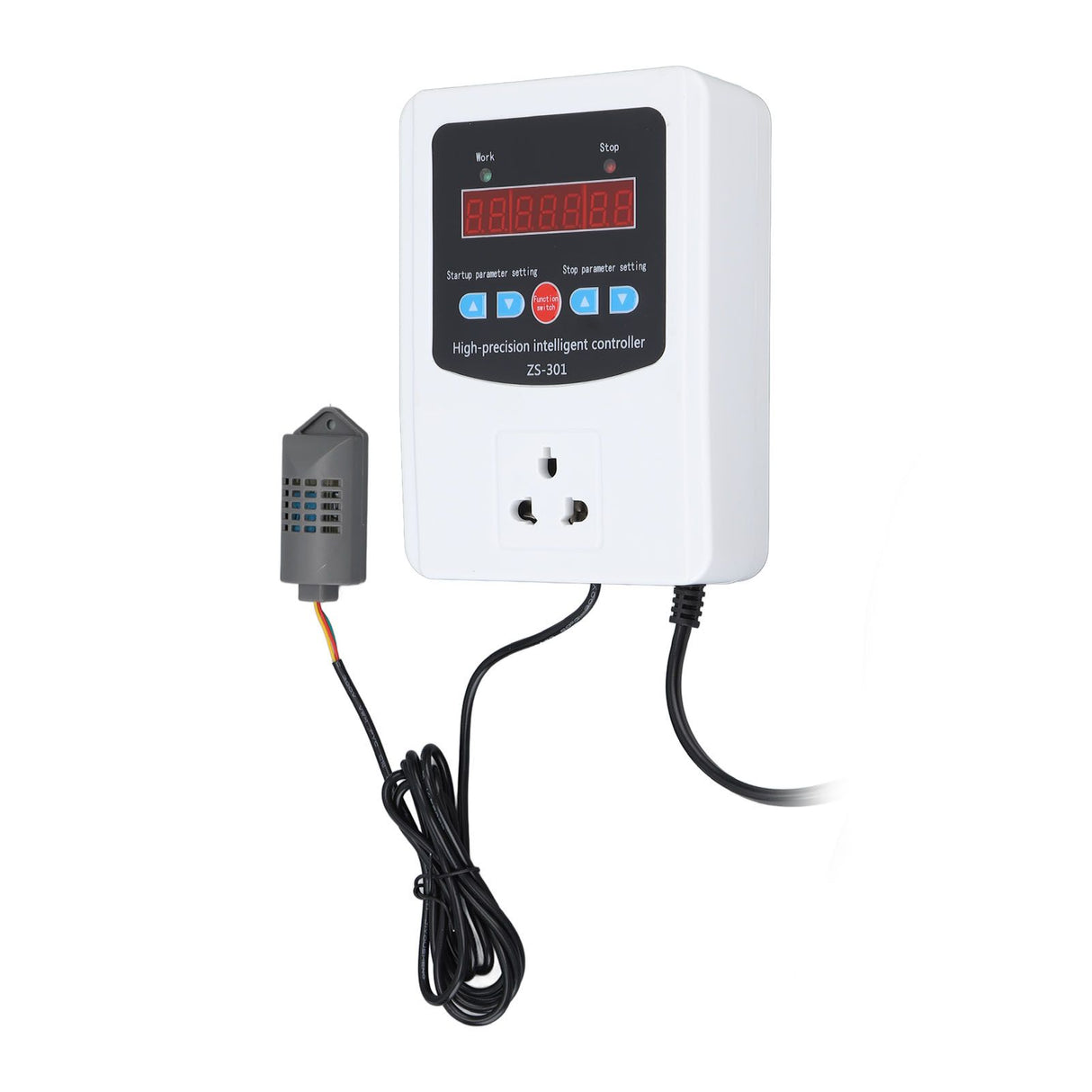 1500W Digital Humidity Controller LCD Display Humidistat Plastic Timing Air Humidity Controller for Home Farm Greenhouse AU Standard 220V