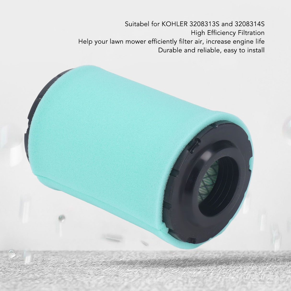 Air Filter for KOHLER 3208313S 3208314S Lawn Mower Engine Pre Filter for Replacement