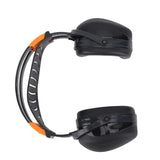 Noise Reduction Earmuffs Foldable Lightweight Hearing Protection Safety Over Head Ear Muff for Garden Shooting Mowing Black