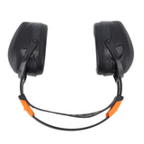 Noise Reduction Earmuffs Foldable Lightweight Hearing Protection Safety Over Head Ear Muff for Garden Shooting Mowing Black - Extra Image