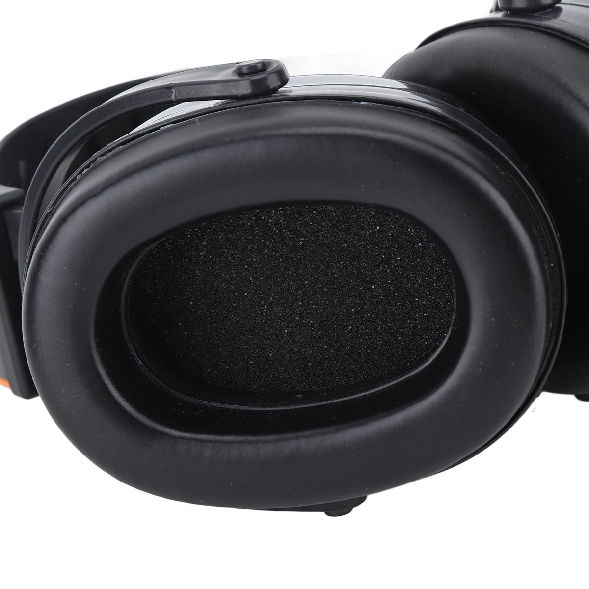 Noise Reduction Earmuffs Foldable Lightweight Hearing Protection Safety Over Head Ear Muff for Garden Shooting Mowing Black