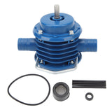 Mini Self Priming Pump Heavy Duty Electric Centrifugal Pump for Irrigate Garden Add Oil Discharge Oil - Front View
