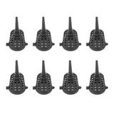 100pcs Bonsai Fertilizer Baskets with Lid Portable Fertilizer Mesh Baskets for Potted Plants Succulent Orchid - Top-Down View