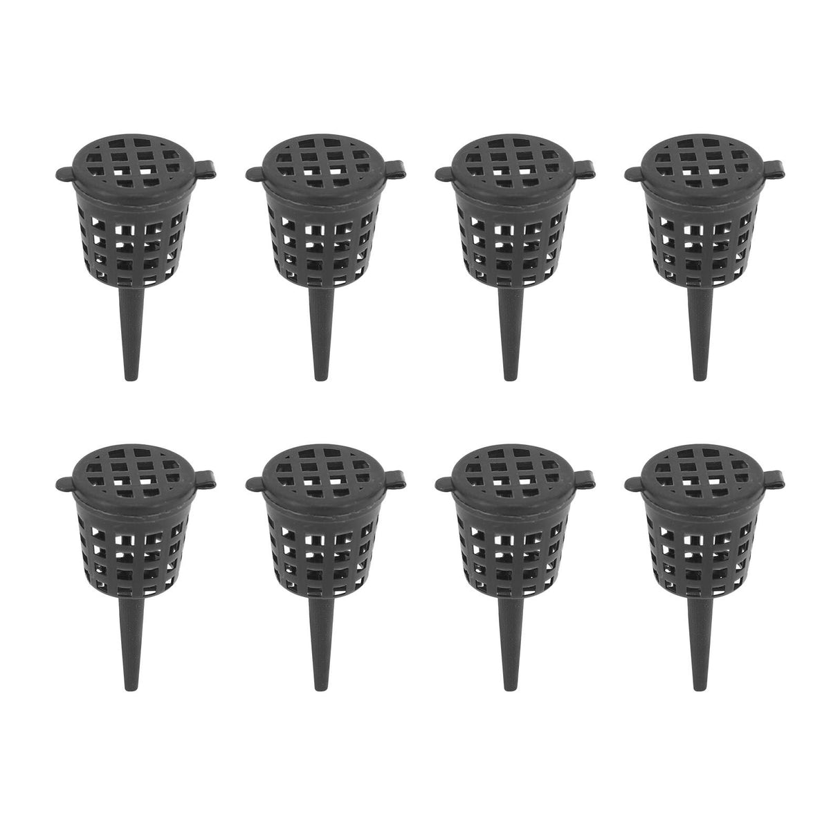 100pcs Bonsai Fertilizer Baskets with Lid Portable Fertilizer Mesh Baskets for Potted Plants Succulent Orchid