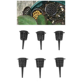 100pcs Bonsai Fertilizer Baskets with Lid Portable Fertilizer Mesh Baskets for Potted Plants Succulent Orchid - Extra Image