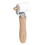 40mm Seam Roller High Temperature Resistant Seam Hand Pressure Roller for PVC Welding White - Top-Down View
