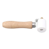 40mm Seam Roller High Temperature Resistant Seam Hand Pressure Roller for PVC Welding White - Low Angle