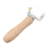 40mm Seam Roller High Temperature Resistant Seam Hand Pressure Roller for PVC Welding White