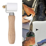 40mm Seam Roller High Temperature Resistant Seam Hand Pressure Roller for PVC Welding White - Extra Image