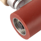 Silicone Seam Tester Bearing Design Ergonomic Detachable Smoothing Seam Roller Tool for PVC Roofing Tape Red Width 40mm/ 1.6in - Extra Image