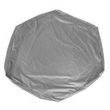 Sandbox Cover Hexagon Sandpit Sand Toys Cover Waterproof Pool Cover with Drawstring for Outdoor Garden Grey