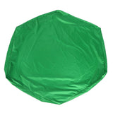 Sandbox Cover Hexagon Sandpit Sand Toys Cover Waterproof Pool Cover with Drawstring for Outdoor Garden Green