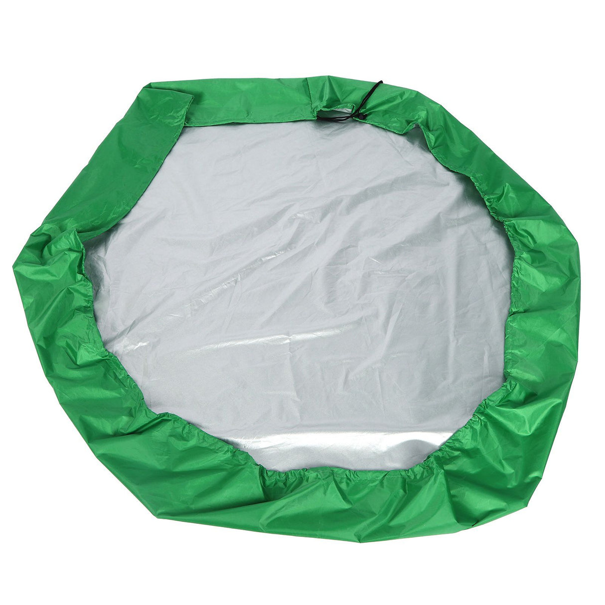 Sandbox Cover Hexagon Sandpit Sand Toys Cover Waterproof Pool Cover with Drawstring for Outdoor Garden Green