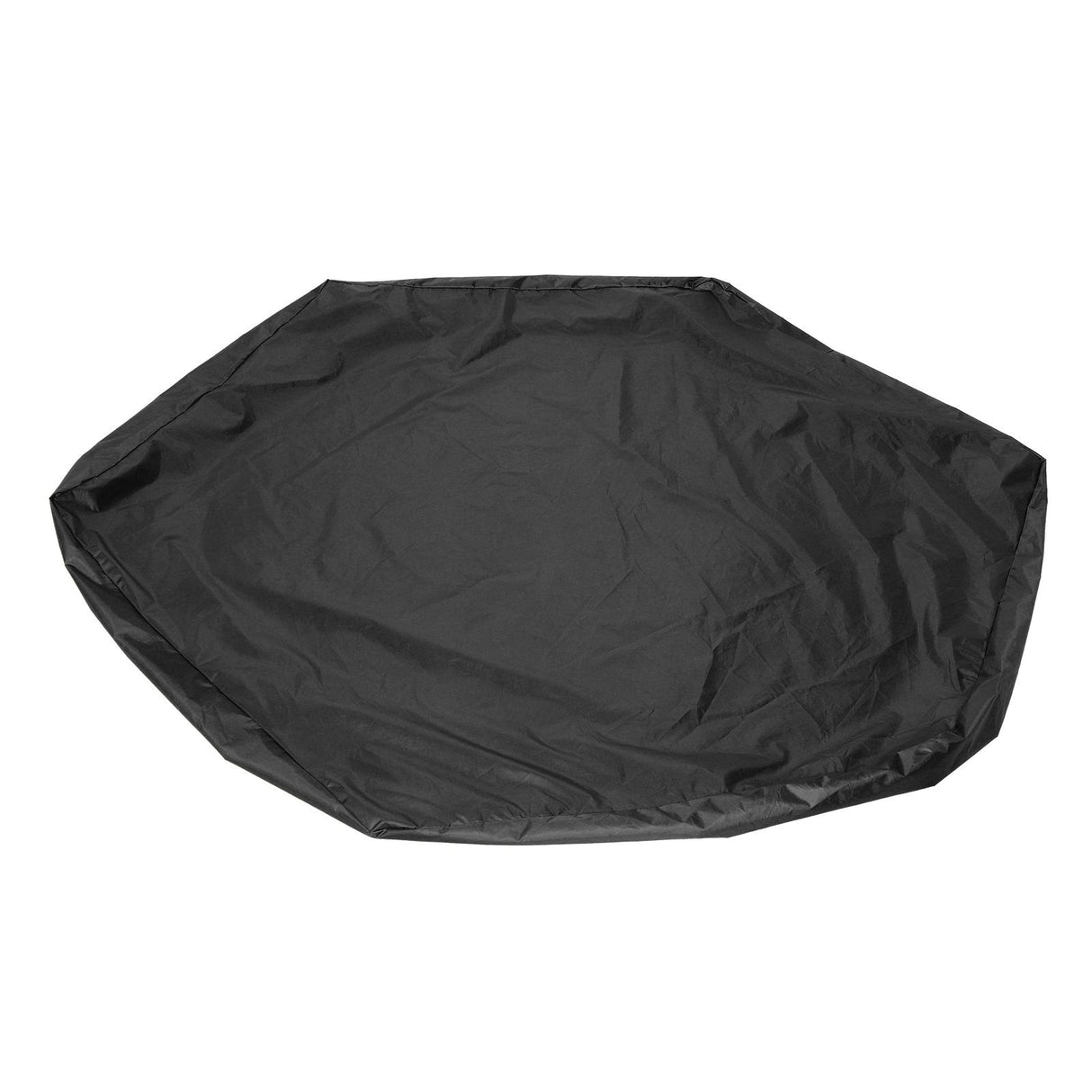 Sandbox Cover Hexagon Sandpit Sand Toys Cover Waterproof Pool Cover with Drawstring for Outdoor Garden Black