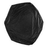 Sandbox Cover Hexagon Sandpit Sand Toys Cover Waterproof Pool Cover with Drawstring for Outdoor Garden Black