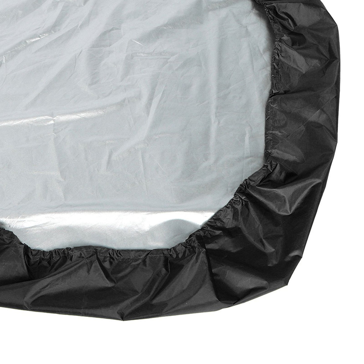 Sandbox Cover Hexagon Sandpit Sand Toys Cover Waterproof Pool Cover with Drawstring for Outdoor Garden Black
