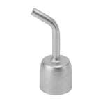 Weld Nozzle High Strength Heat Resisting Welding Accessories for for PVC Plastic Sheet Soldering 120 Degree Round Mouth