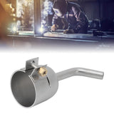 Weld Nozzle High Strength Heat Resisting Welding Accessories for for PVC Plastic Sheet Soldering 120 Degree Round Mouth - Extra Image