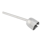 Weld Nozzle High Strength Heat Resisting Welding Accessories for for PVC Plastic Sheet Soldering Extended Round Mouth - Close-Up Angle