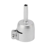 Weld Nozzle High Strength Heat Resisting Welding Accessories for for PVC Plastic Sheet Soldering Standard Round Mouth - Front View