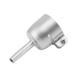 Weld Nozzle High Strength Heat Resisting Welding Accessories for for PVC Plastic Sheet Soldering Standard Round Mouth - Close-Up Angle