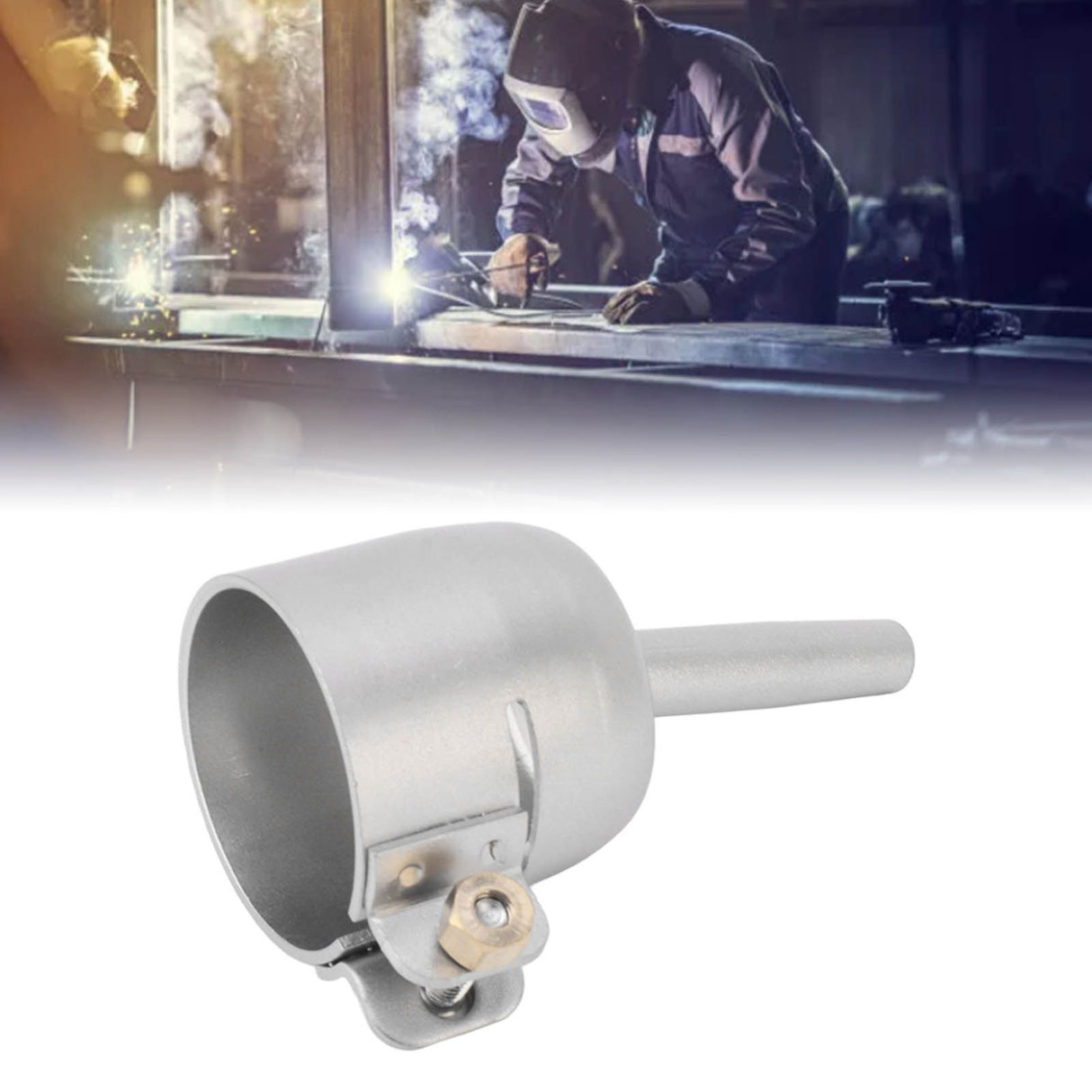 Weld Nozzle High Strength Heat Resisting Welding Accessories for for PVC Plastic Sheet Soldering Standard Round Mouth