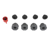 3/4 Inch Rain Barrel Bulkhead Fitting Kit with Plugs Hole Saw Tool PVC Spigot Connector Kit for Rain Barrels Water Tanks Pools Aquariums Tubs
