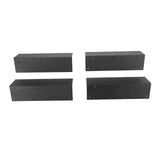 4PCS Steel Raised Garden Bed Corner Brackets Metal Garden Bed Corner Bracket for 20‑24 Inch Bed - Side View
